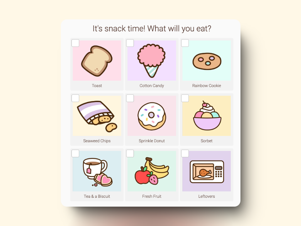 Product Recommendation Quizzes_Pusheen