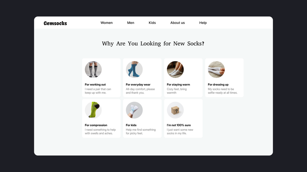 Shopify Product Quiz 