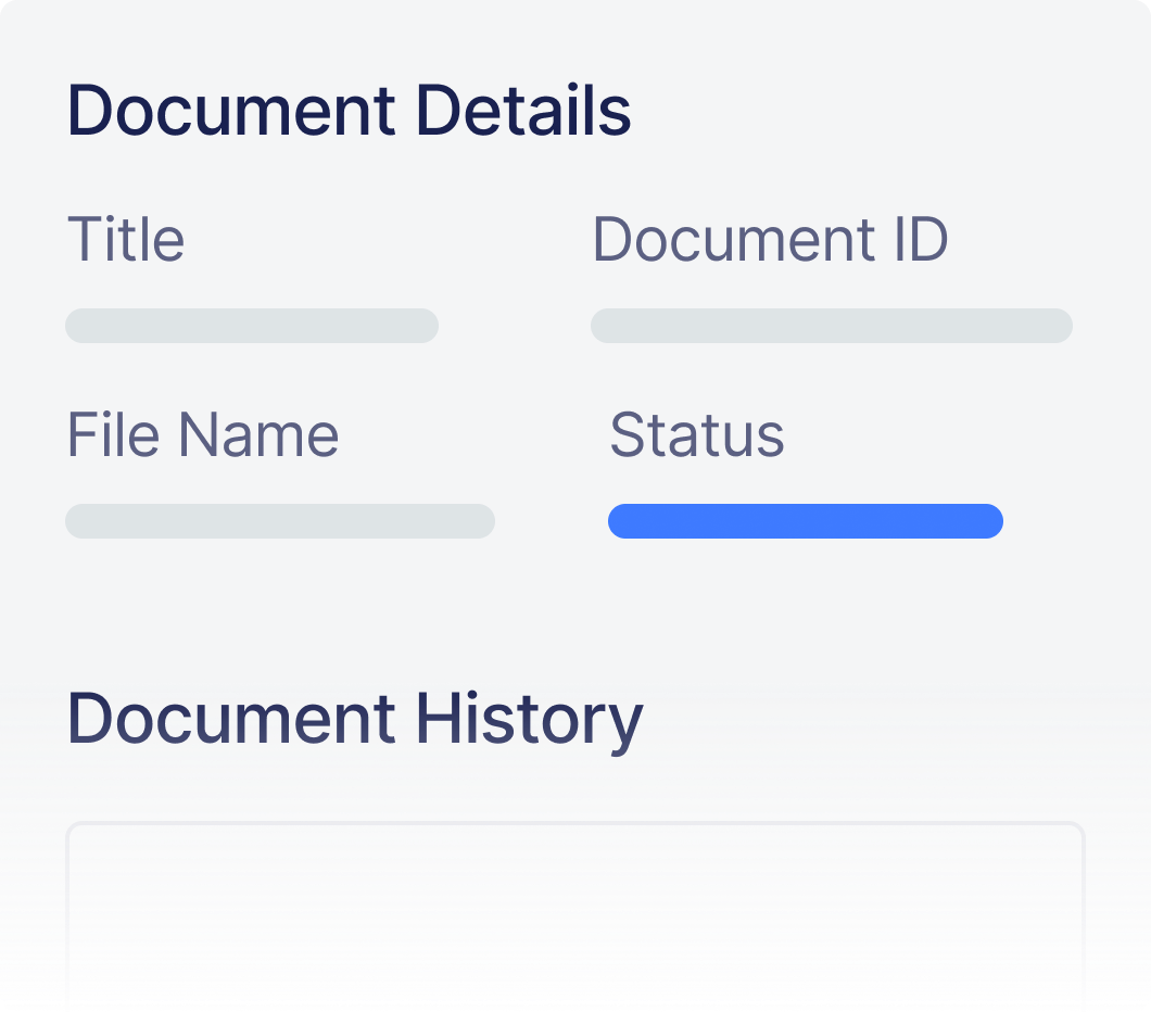 Comprehensive audit trails for tracking e-signature details