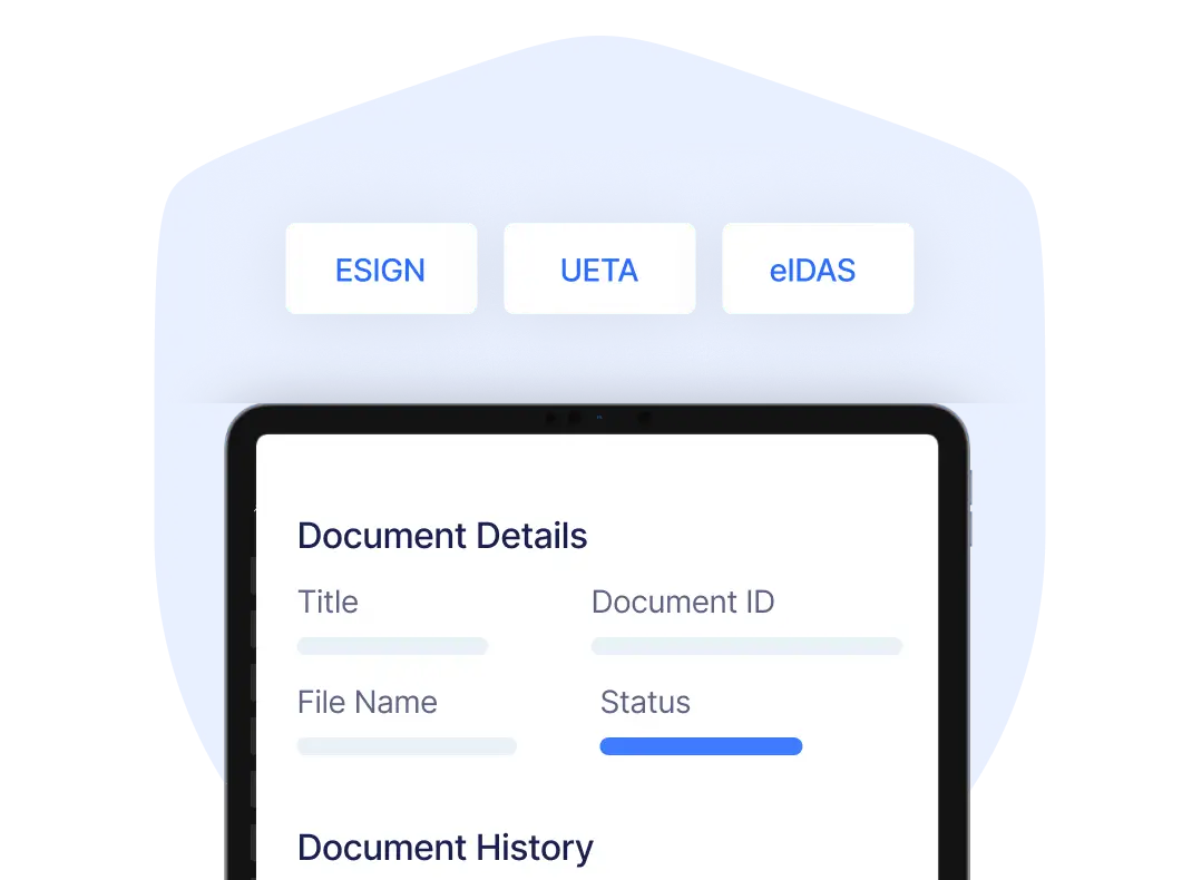 Legally binding and fully secure e-signatures