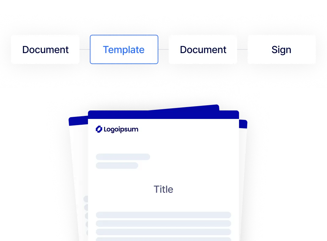 Enhanced e-signing workflows with reusable templates in Xodo Sign
