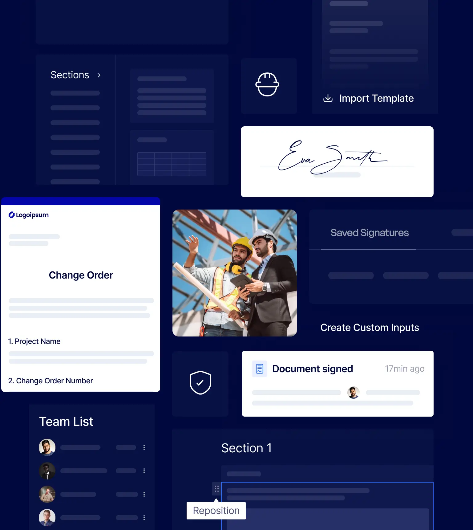 Fast, flexible digital signatures for AEC teams