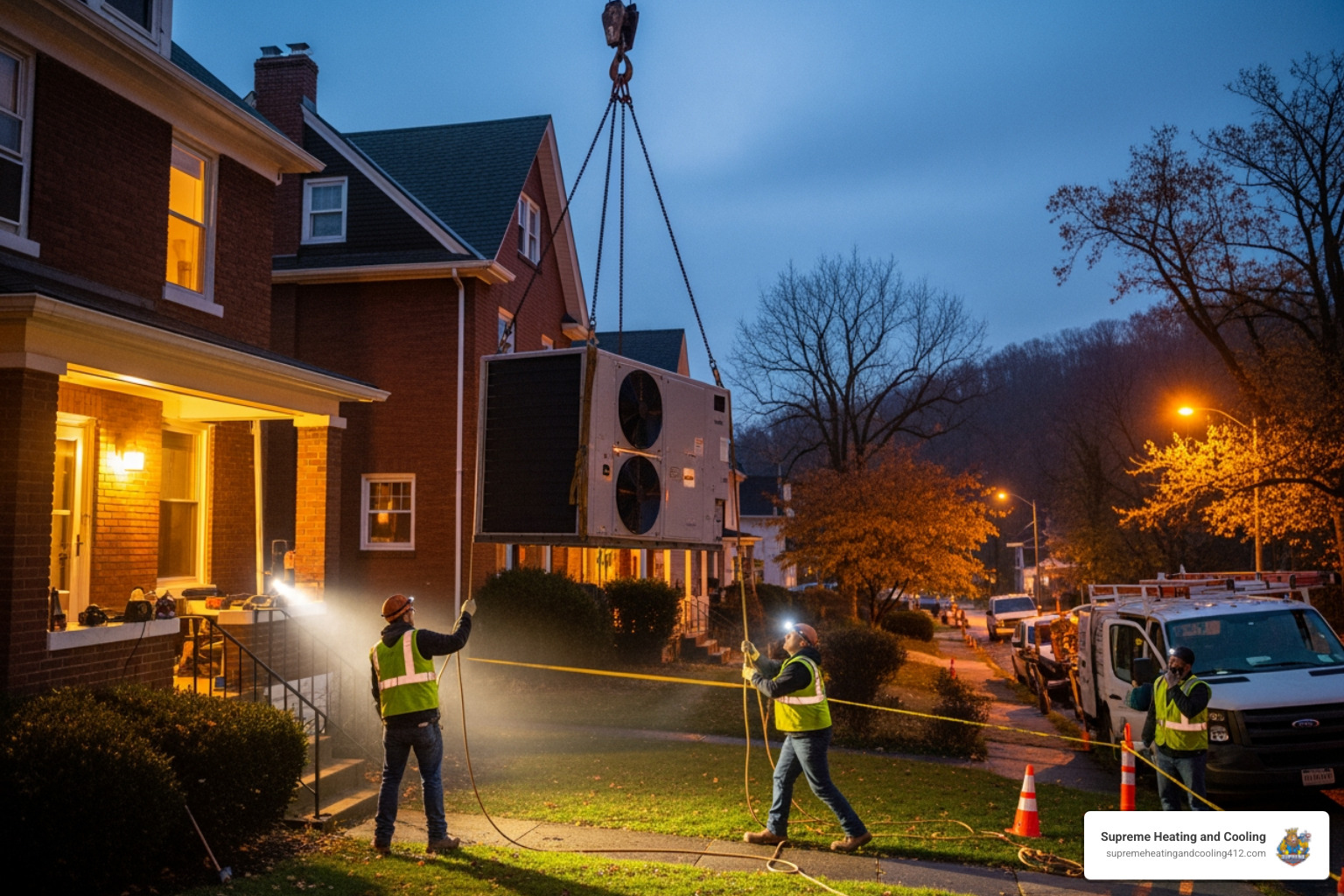 24 hour heat pump replacement in pittsburgh, pa #1