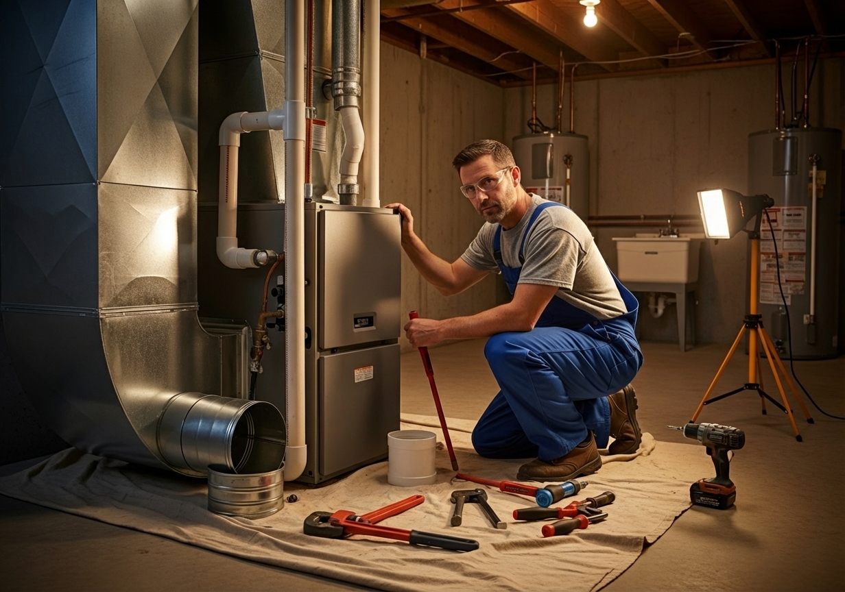 Emergency furnace installation in O'Hara Township, PA: #1