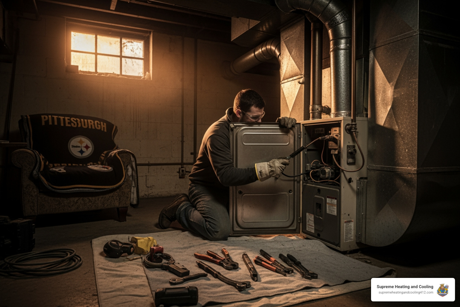 Emergency furnace maintenance in pittsburgh, pa 24/7