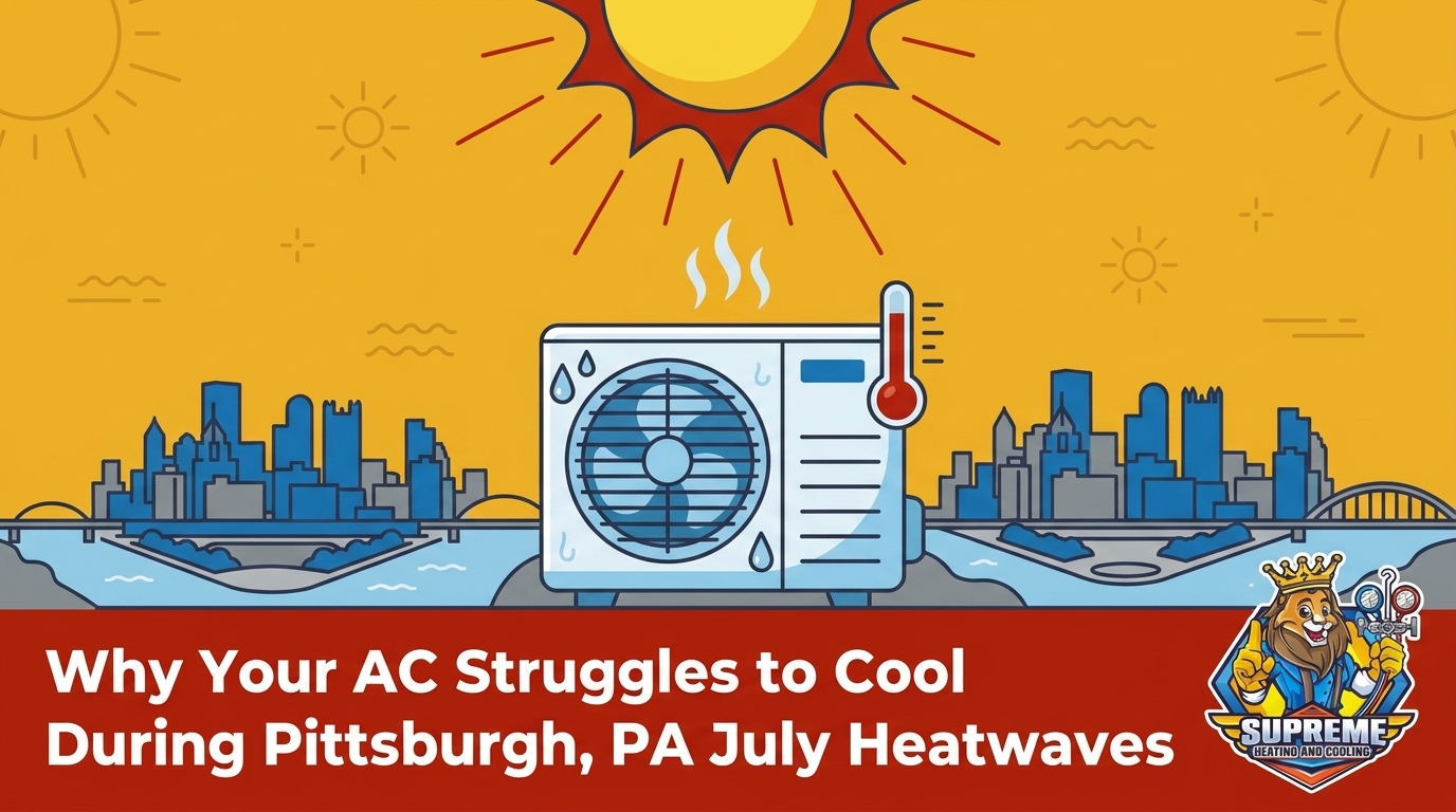 Why Your AC Struggles to Cool During Pittsburgh's July Heatwaves