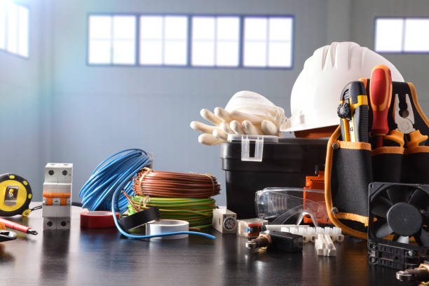 Garage Workshop Electrical Needs in Plum