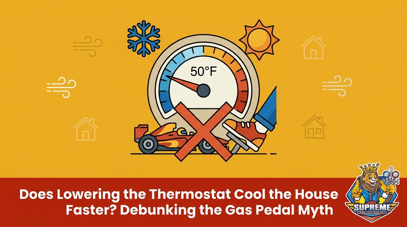 Does Lowering the Thermostat Cool the House Faster? Debunking a Common Myth