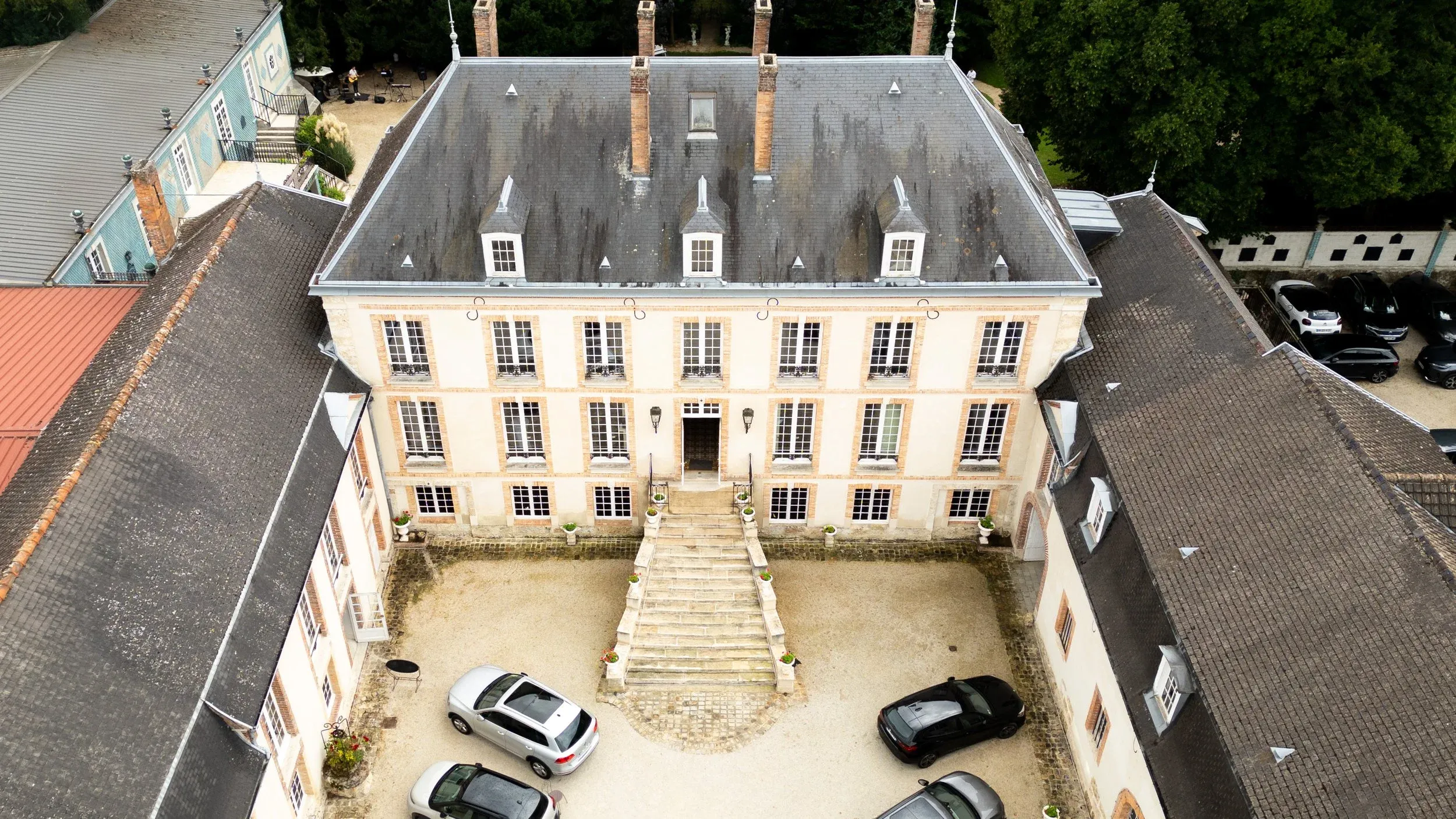 Mariage Valérie Patrick photographe Reims wedding photography drone vue aérienne