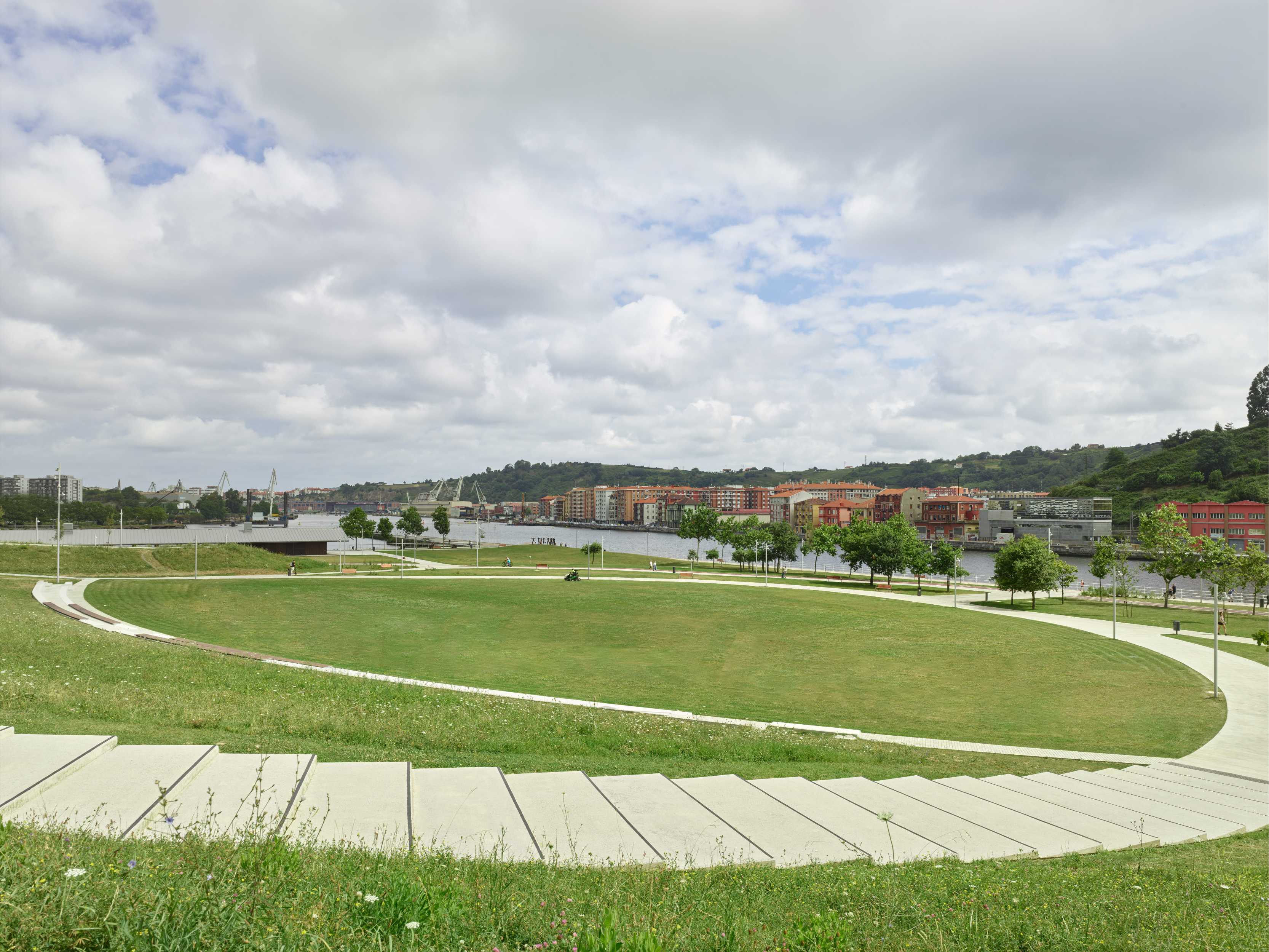 Parque Zamalanda de la Ribera del Nervión