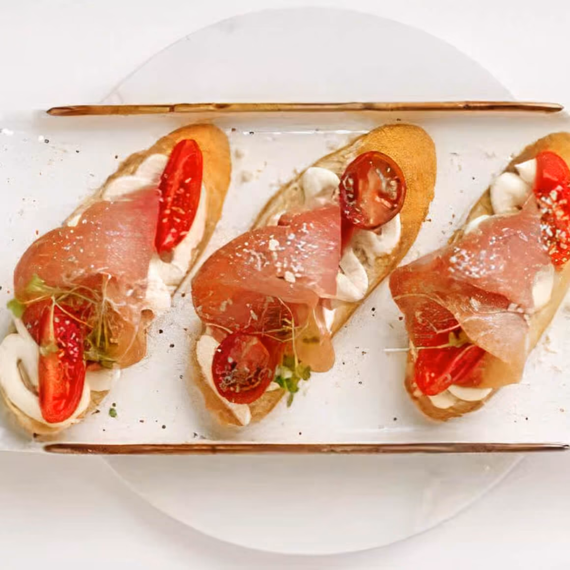 Prosciutto Toast