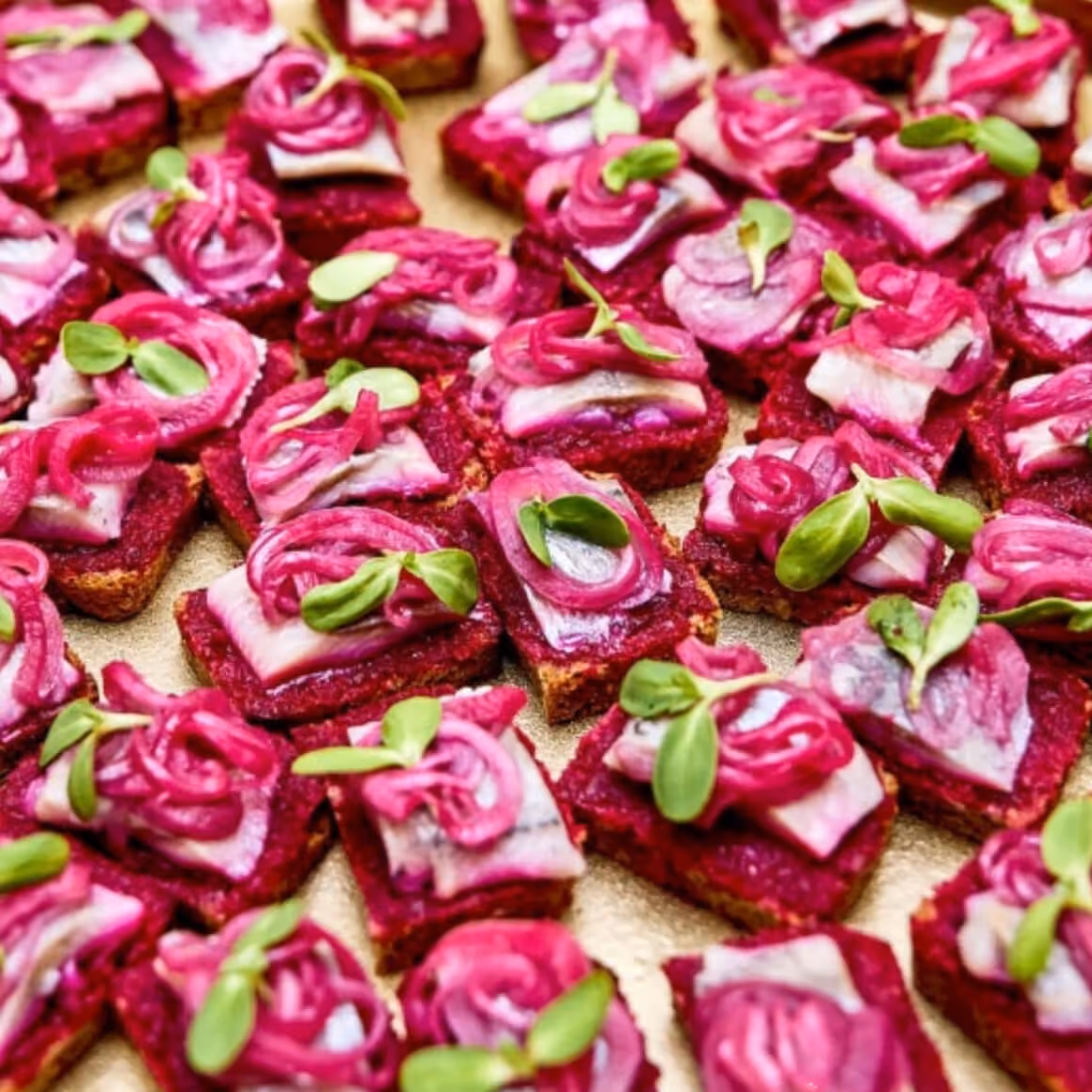 Herring Bite Canape
