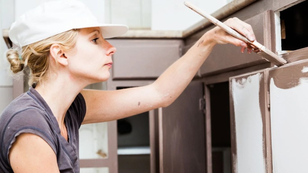 white oak kitchen cabinets​