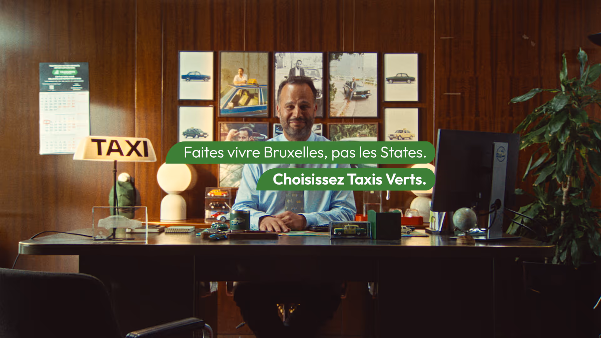 Taxis Verts new campaign