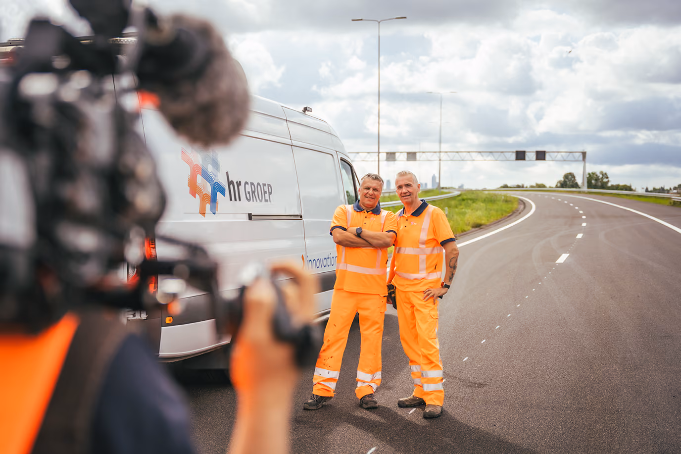 We maken een videoproductie voor HR Groep. 