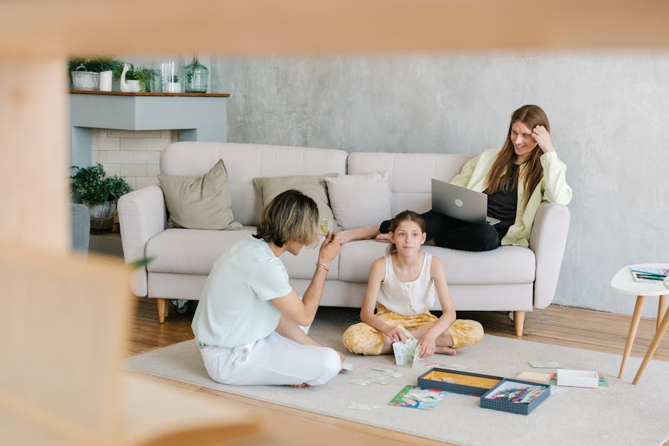 family comfortably enjoying living room - heat pump efficiency improvements franklin county family comfortably enjoying living room - heat pump efficiency improvements franklin county