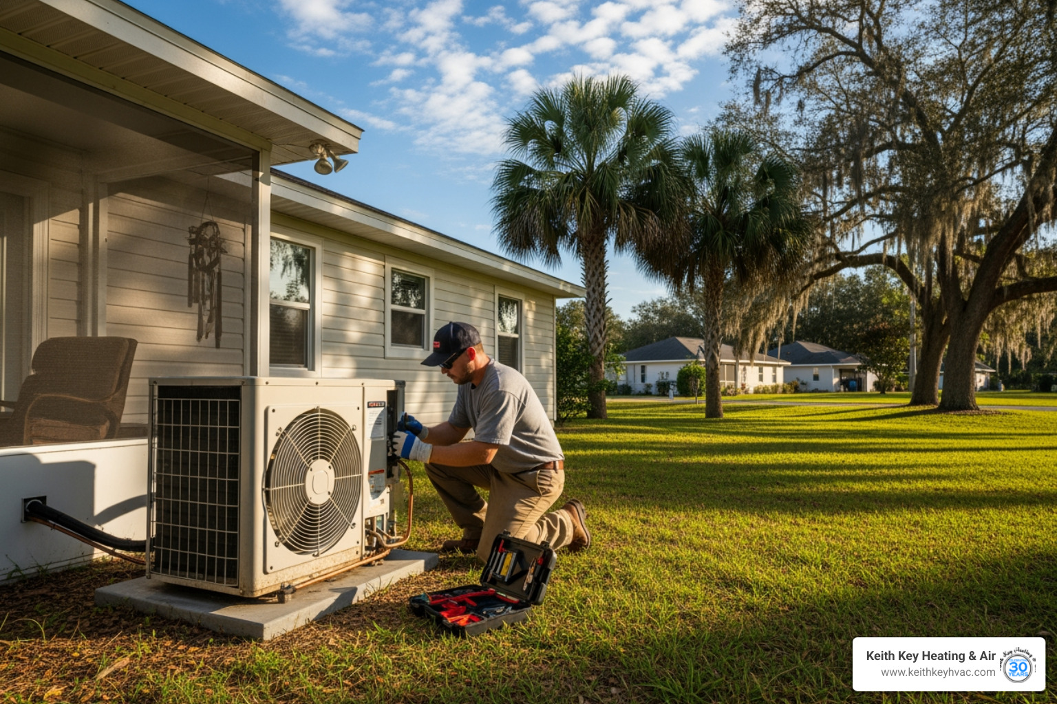 infographic showing heat pump operation in both heating and cooling modes, with arrows indicating heat transfer direction, refrigerant flow through indoor and outdoor coils, and the reversing valve switching between summer cooling and winter heating cycles - heat‑pump repair sopchoppy fl