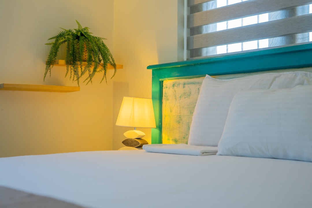 serene bedroom with soft lighting - Healthy home environment