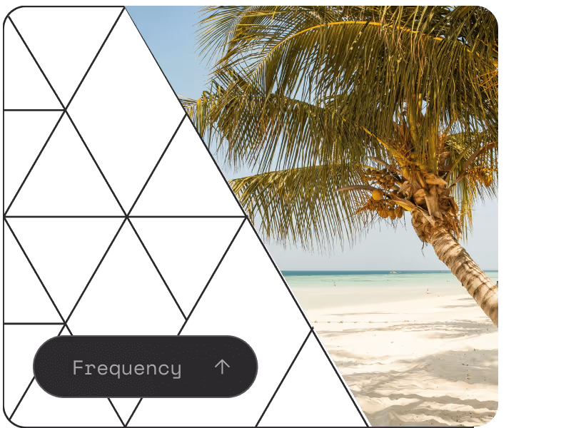 Beach Frequency Image