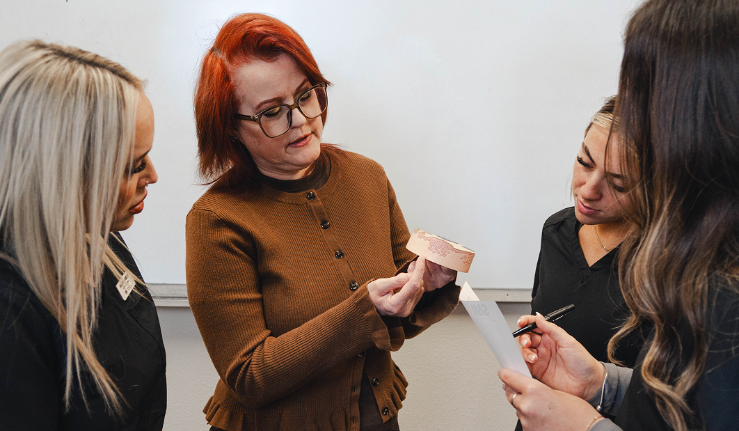 State-of-the-art makeup studio auditorium