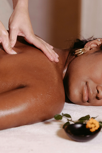 Spa treatment promotion at The Skin + Makeup Institute