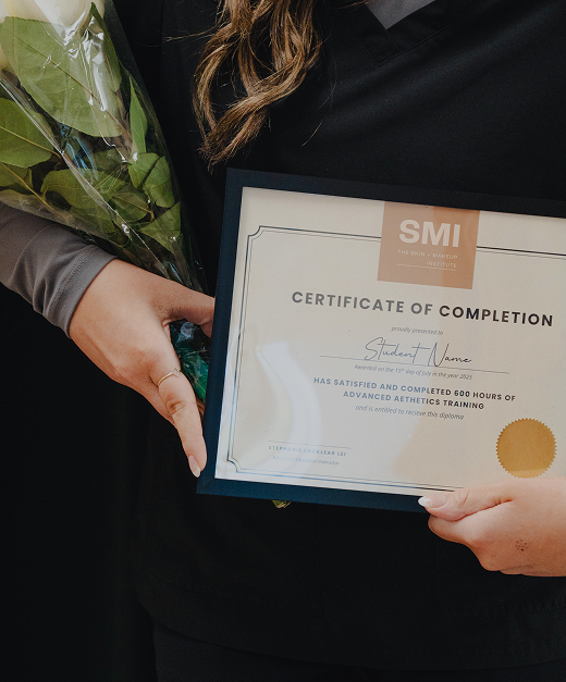 Aesthetic skin science training at Skin & Makeup Institute