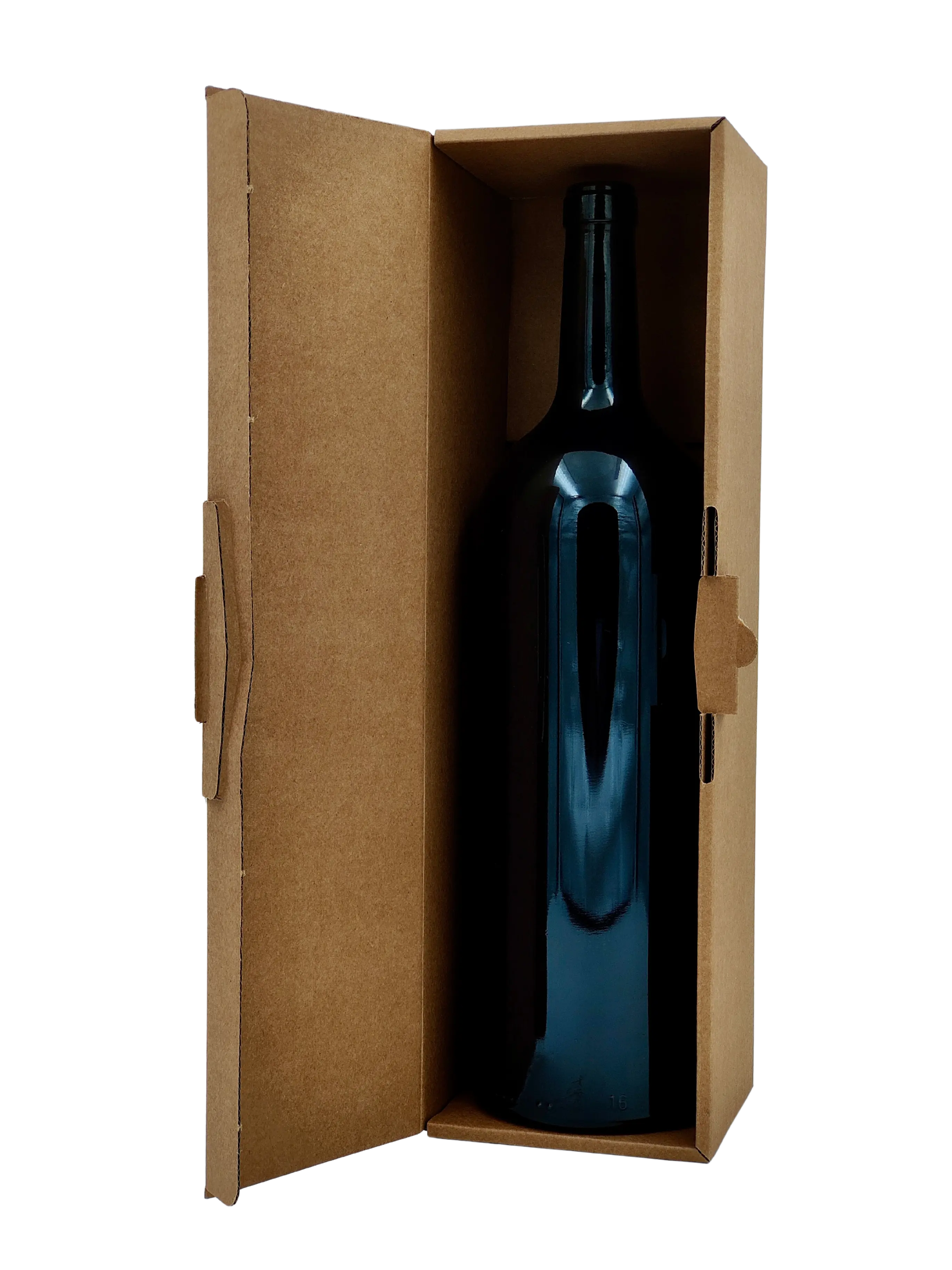 Coffret kraft écru 1 magnum