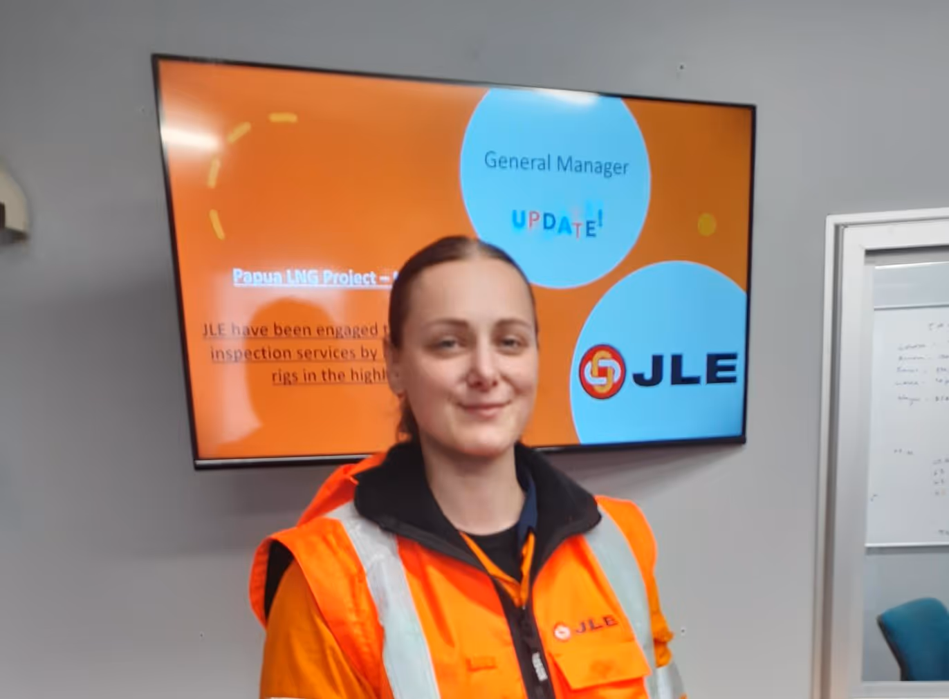One of JLE's newest Apprentice Electricians