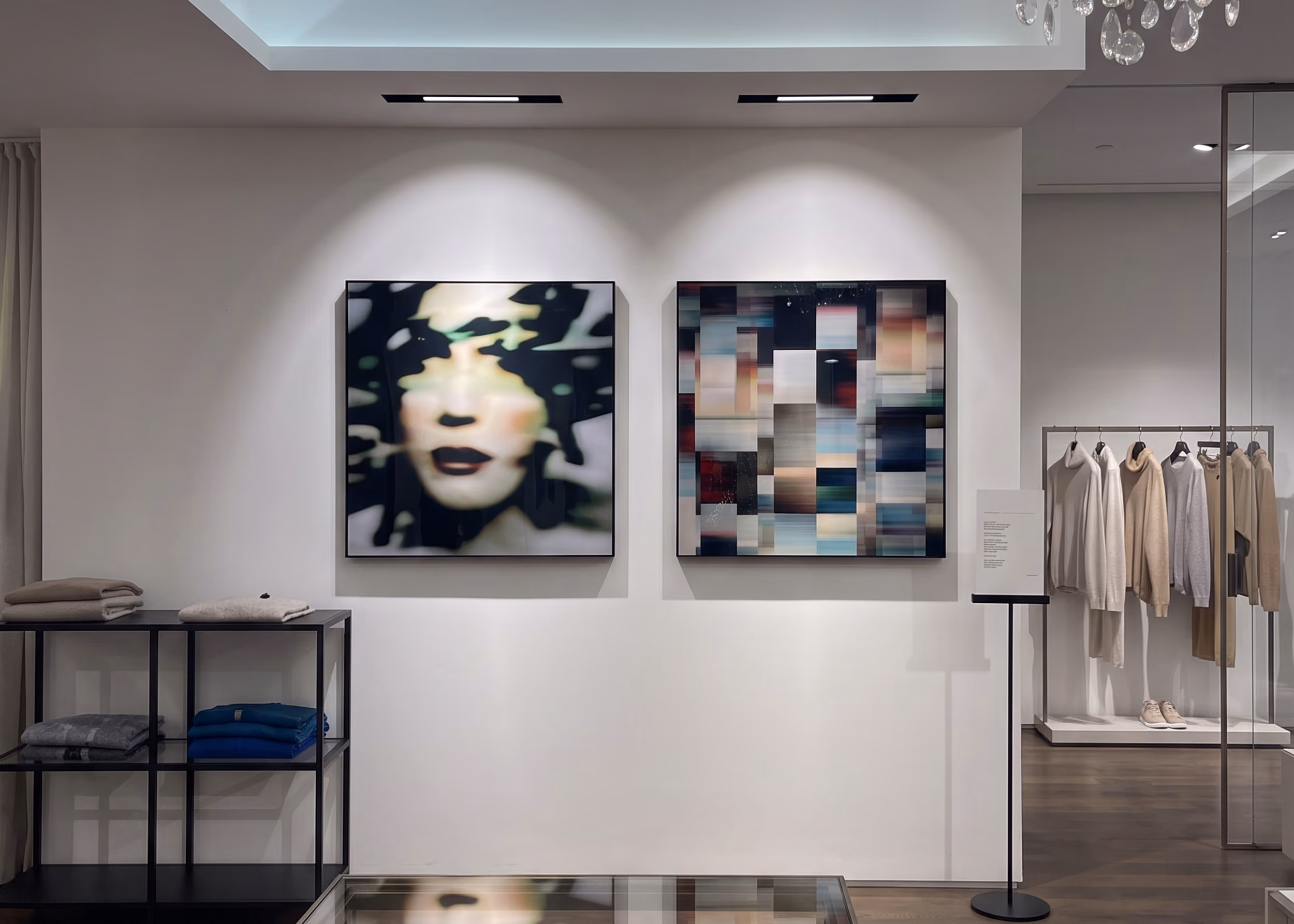 Interior Image with Martina Ziegler’s Nature under construction series