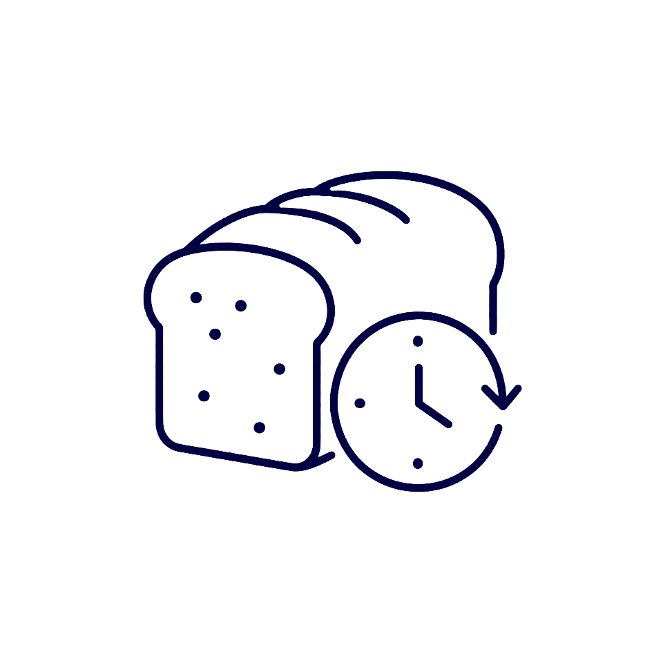 Horloge analogique indiquant 4 heures 00 minutes sur fond blanc.