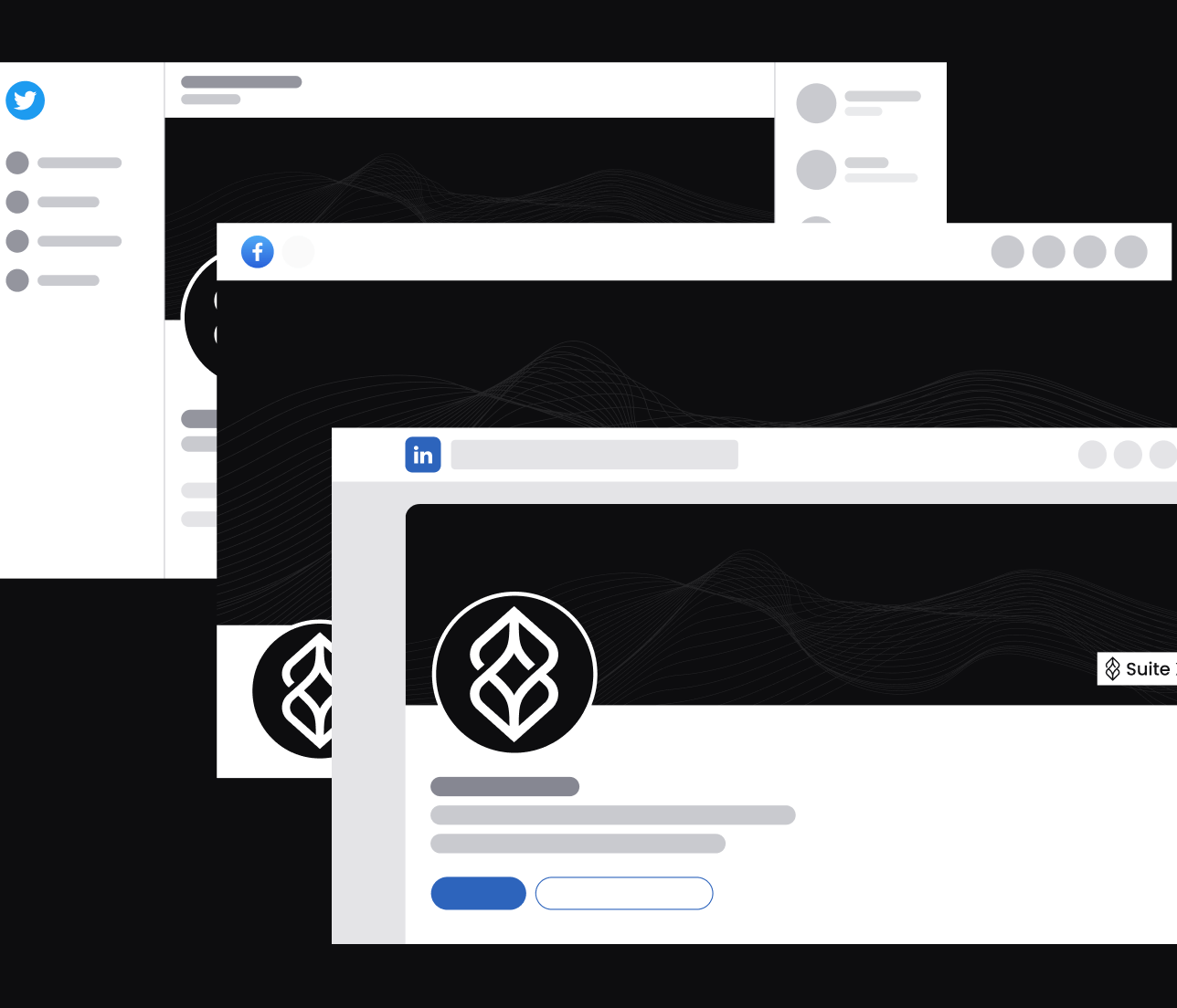 Suite X - Social Media Assets - Hotel Webflow Template
