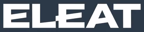 The word ELEAT in bold, stylized white letters on a dark background.