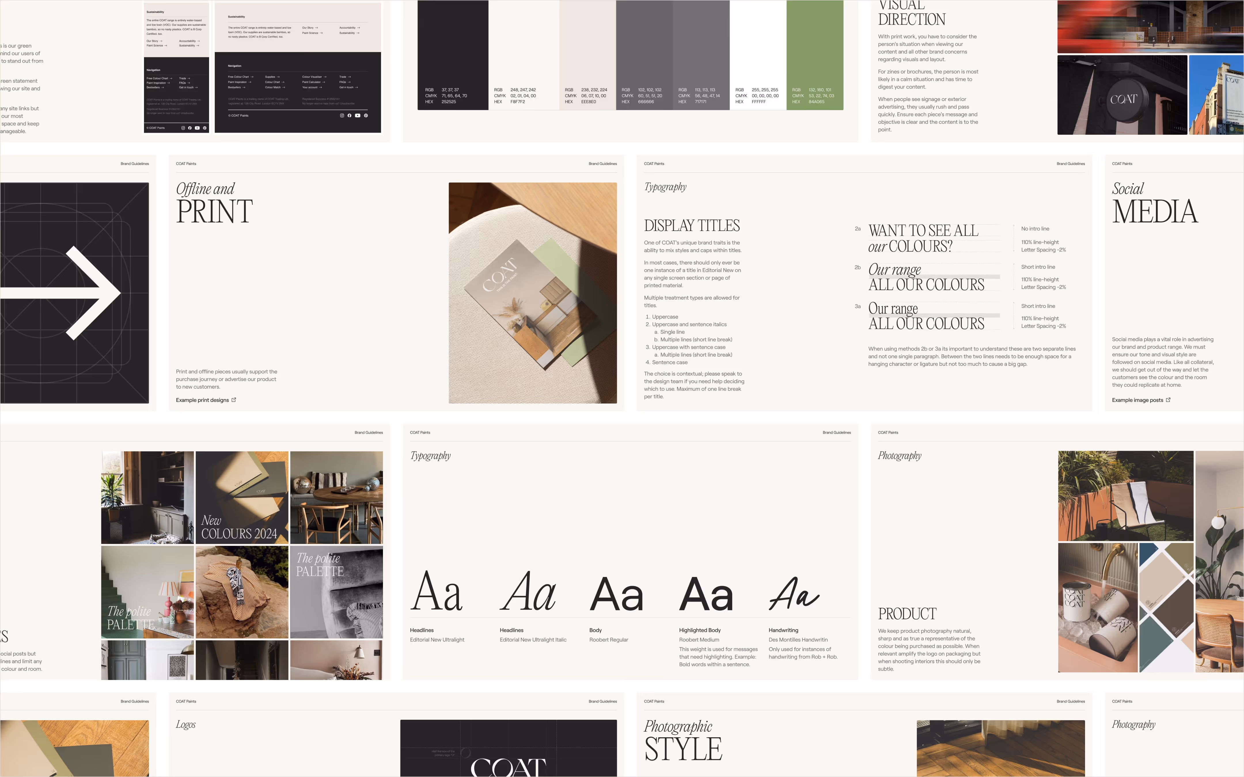 COAT Paints Brand Guidelines