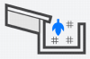 Gutter cleaning icon