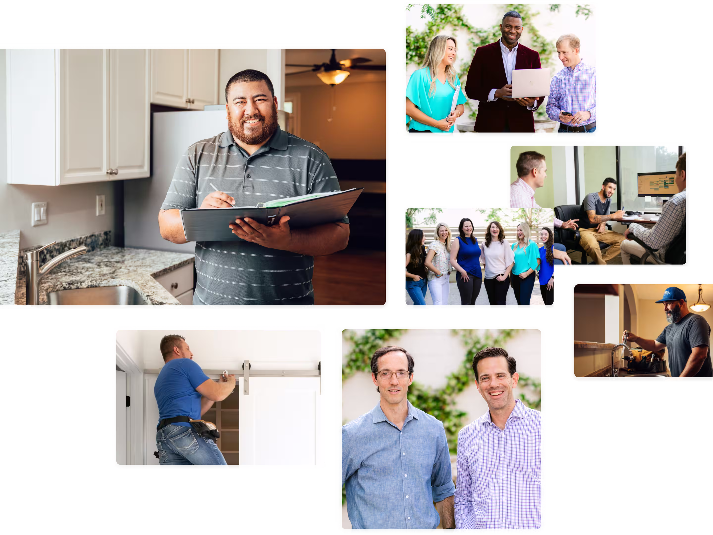 Careers collage, image