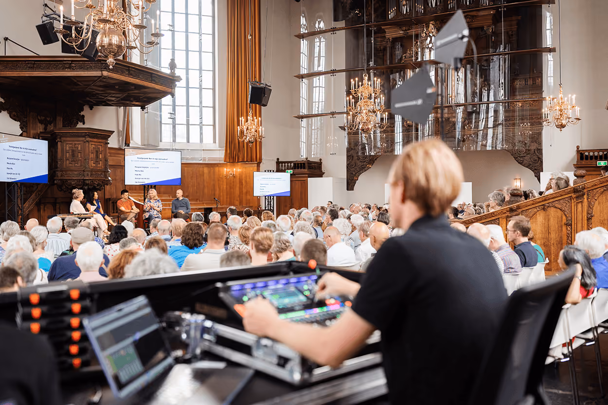 Besturing AV Techniek bij Awardshow.