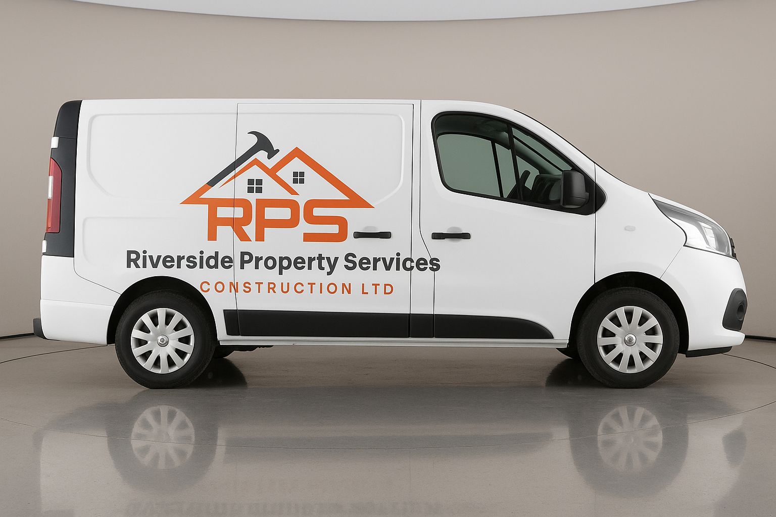 Riverside Property Services & Construction Ltd van