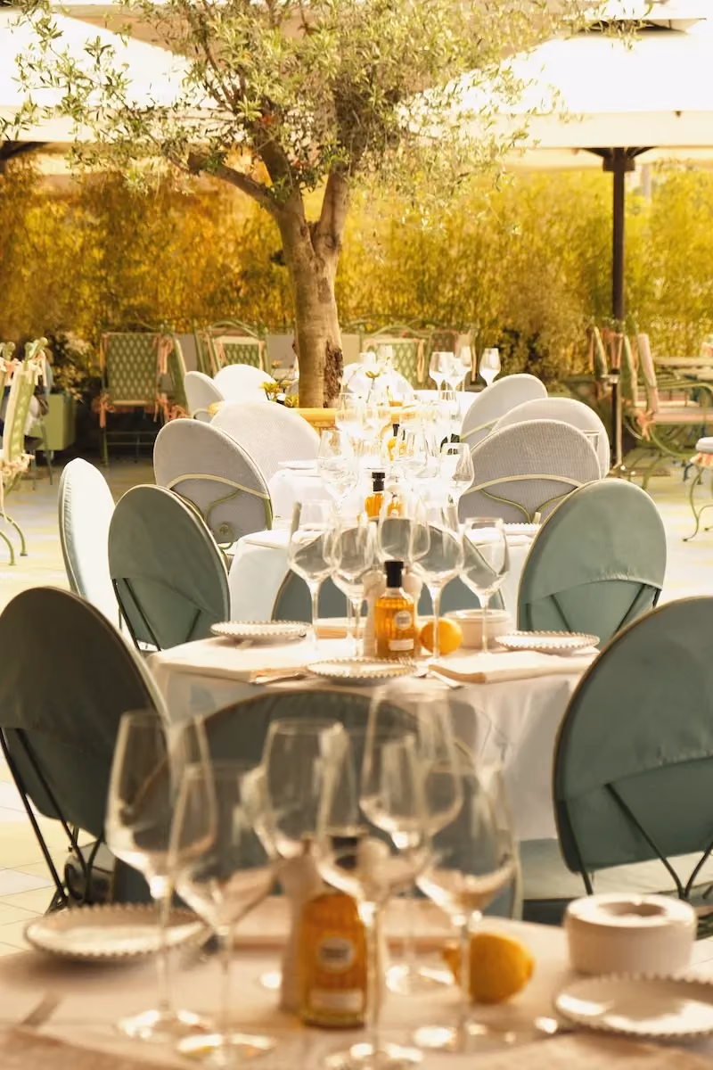 Bright private room at La Plage Parisienne for an exceptional event