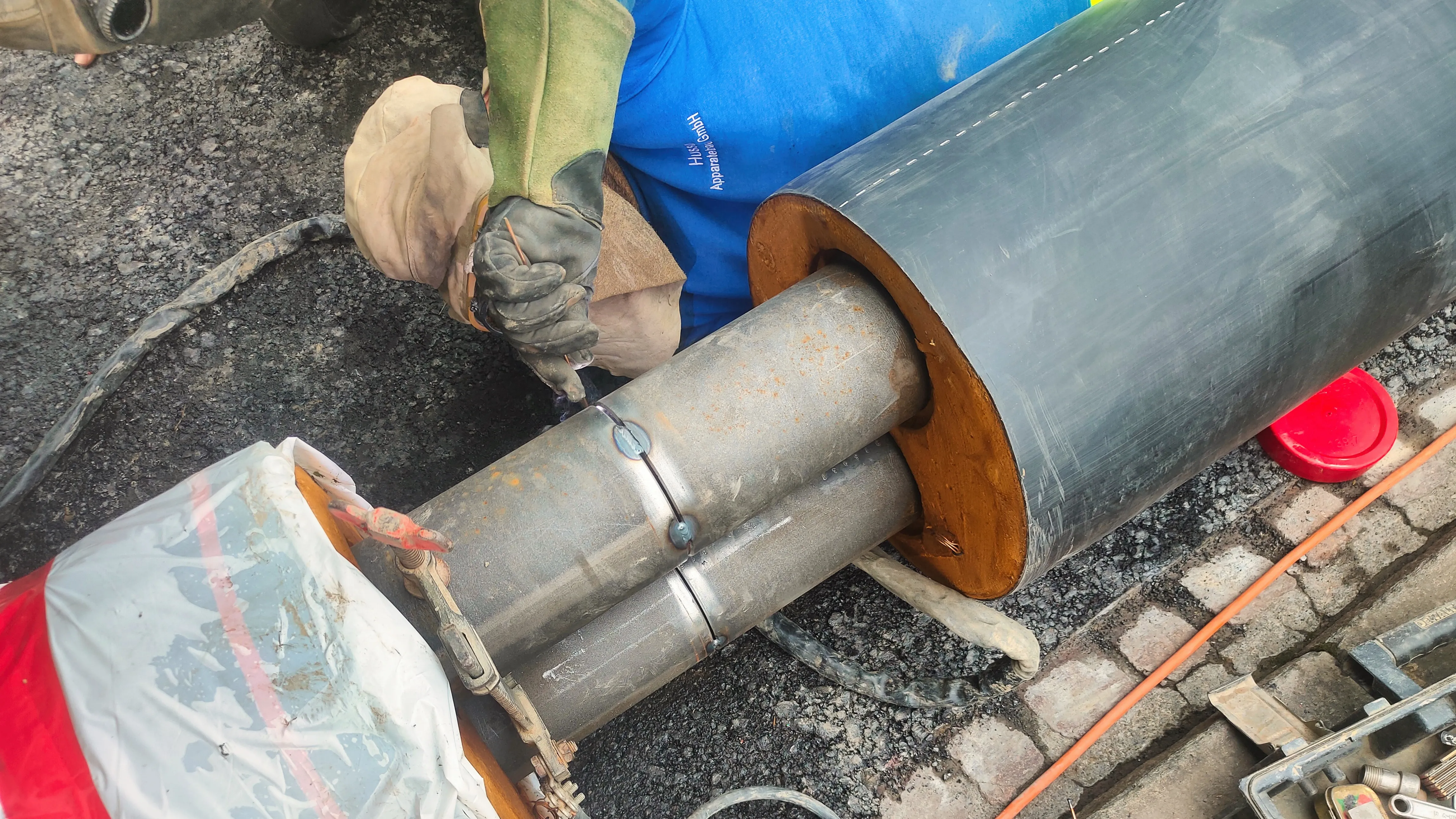 Leitungsbau Schweissen