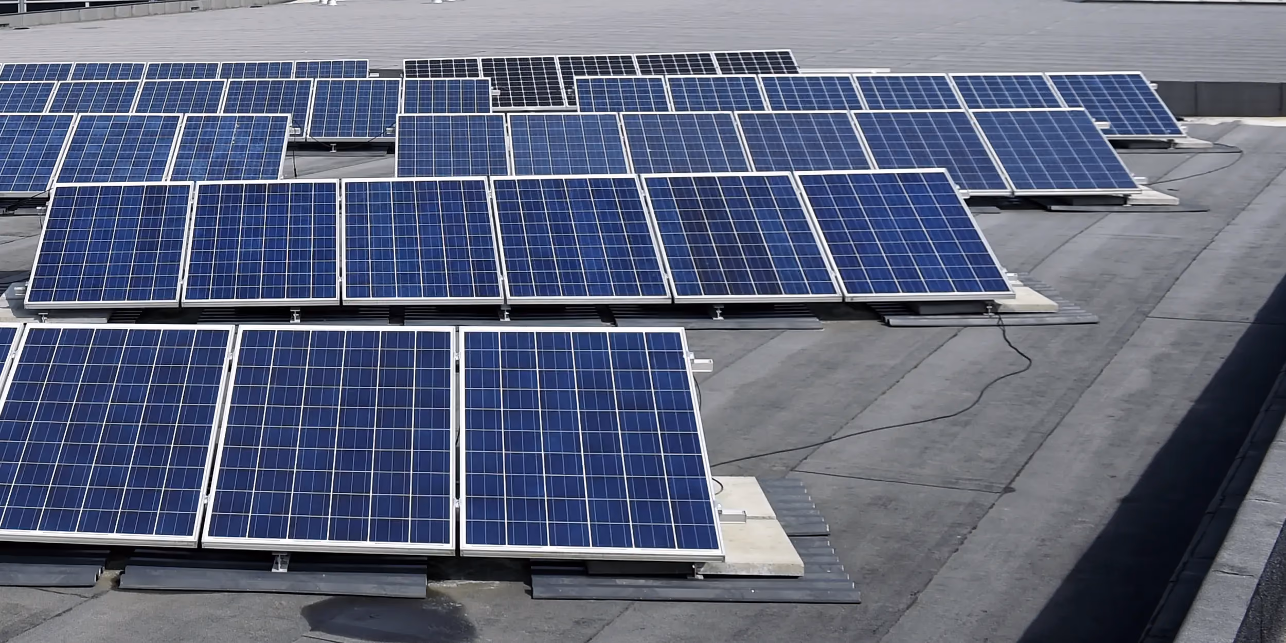 Zonnepanelen Starshow bedrijfspand Den Haag