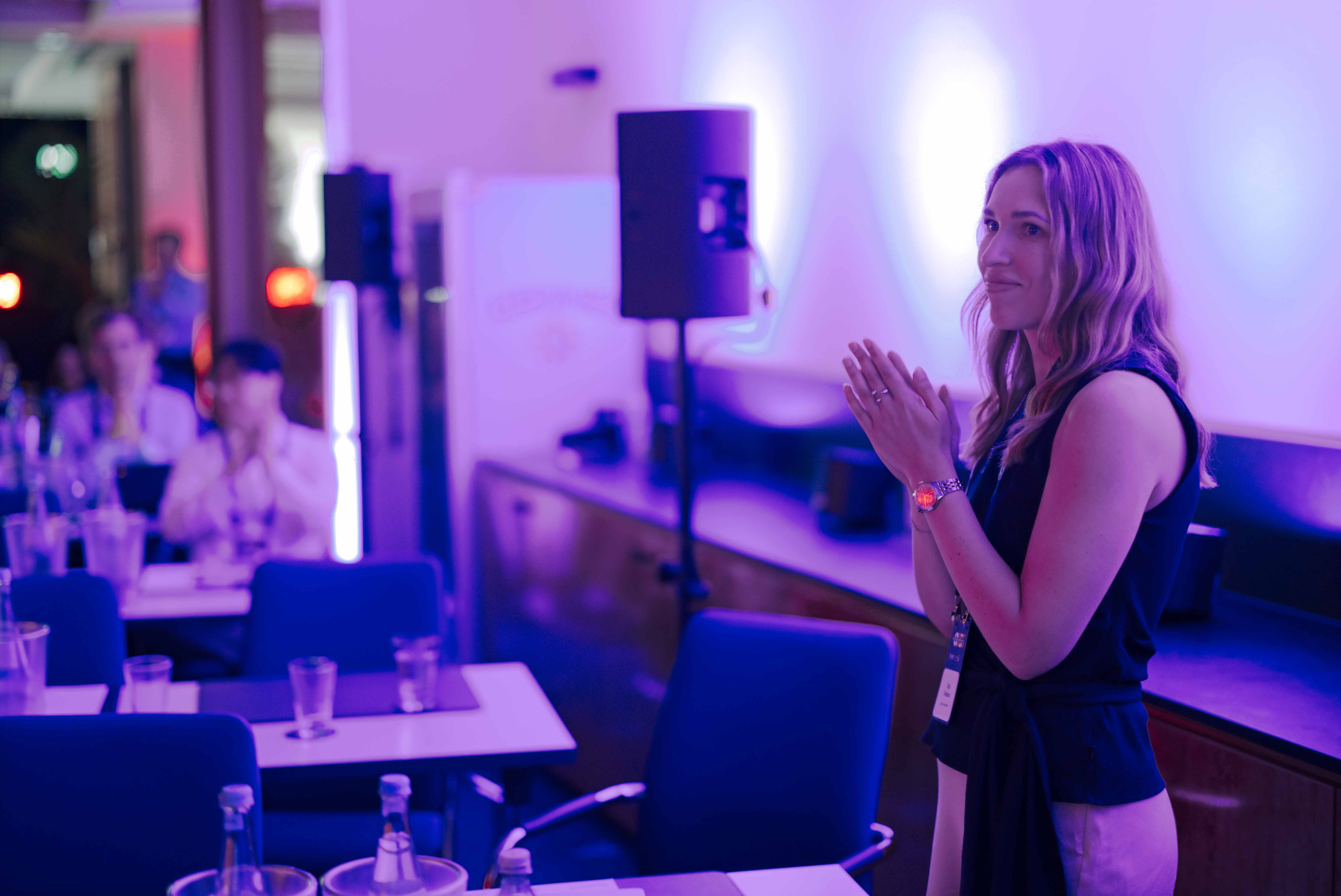 Audiotechniek van Starshow tijdens de Automotive Open Source Summit in Starnberg