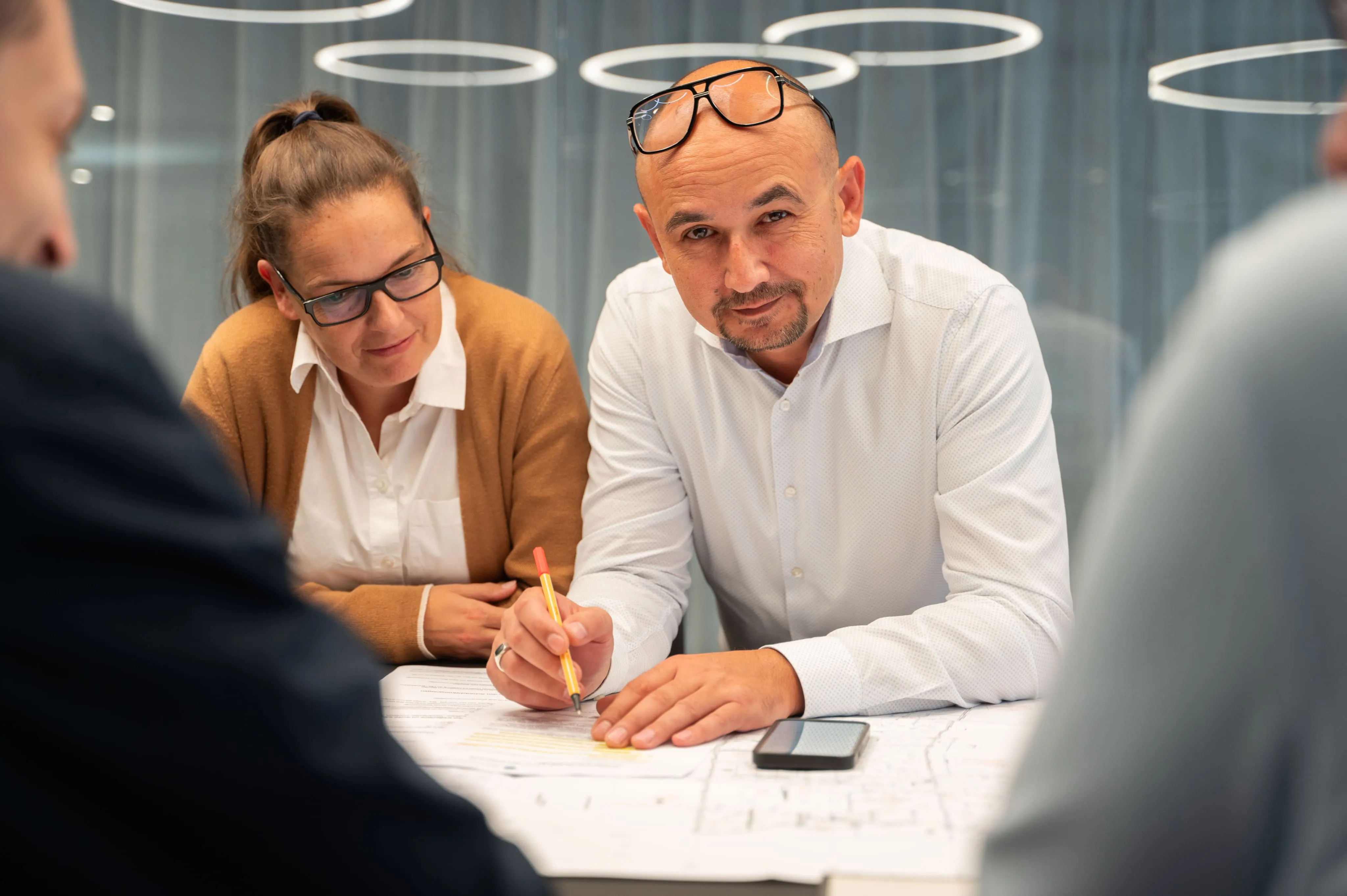 Beratungsgespräch und Projektplanung bei Ingenieurbüro Bittner