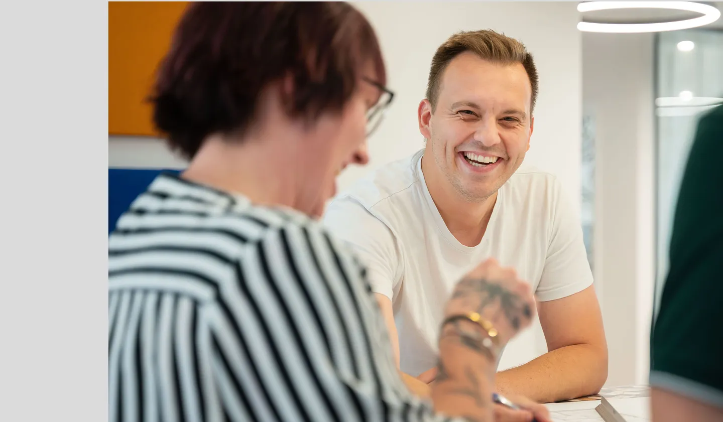 Besprechung im Büro von Ingenieurbüro Bittner