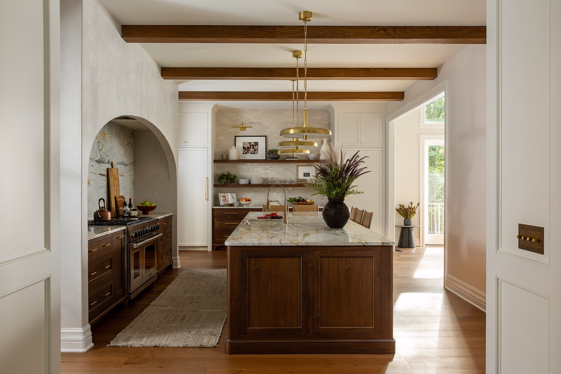european chateau inspired kitchen remodel in Zionsville, IN