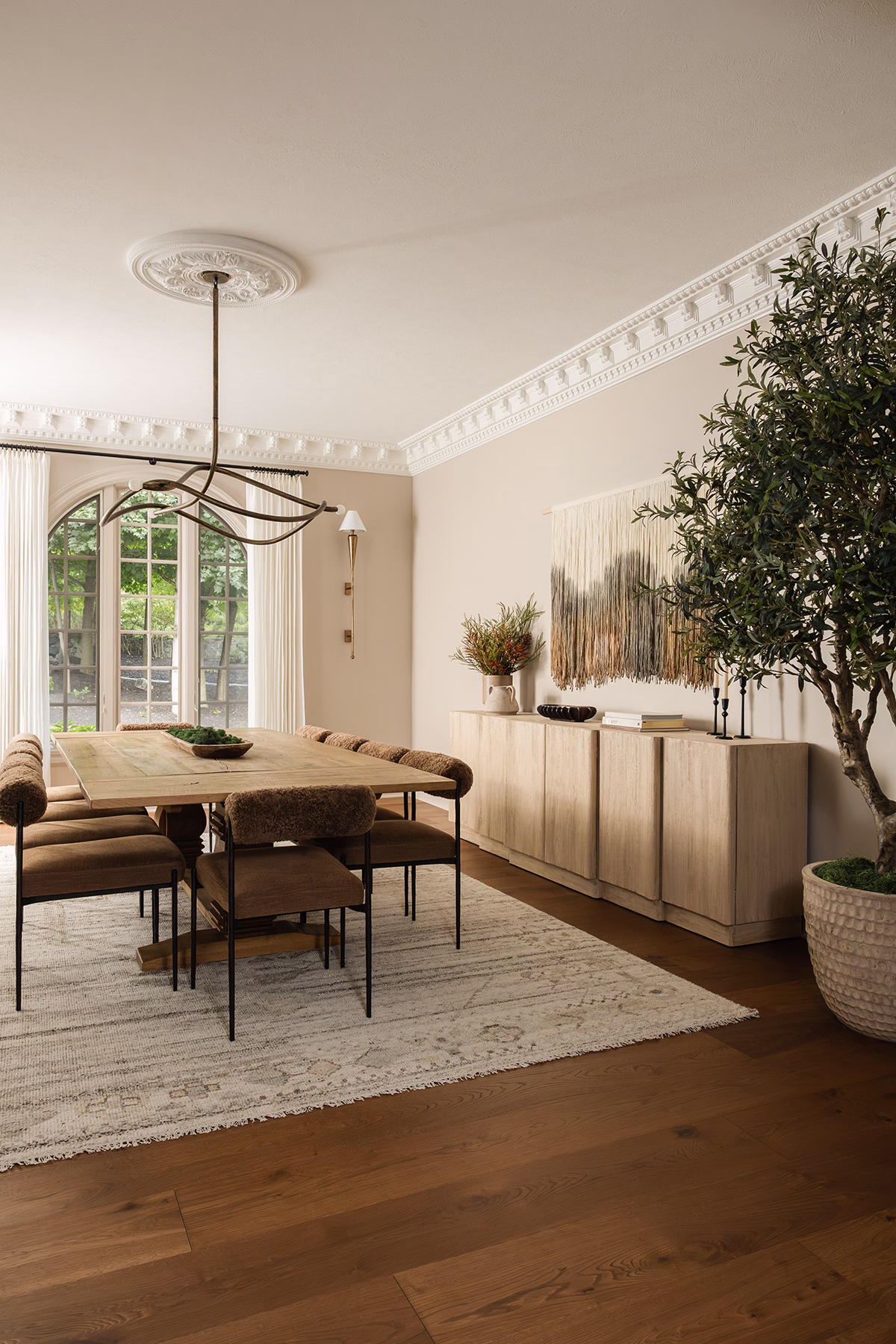 zionsville, indiana, home remodel, dining room and chandelier