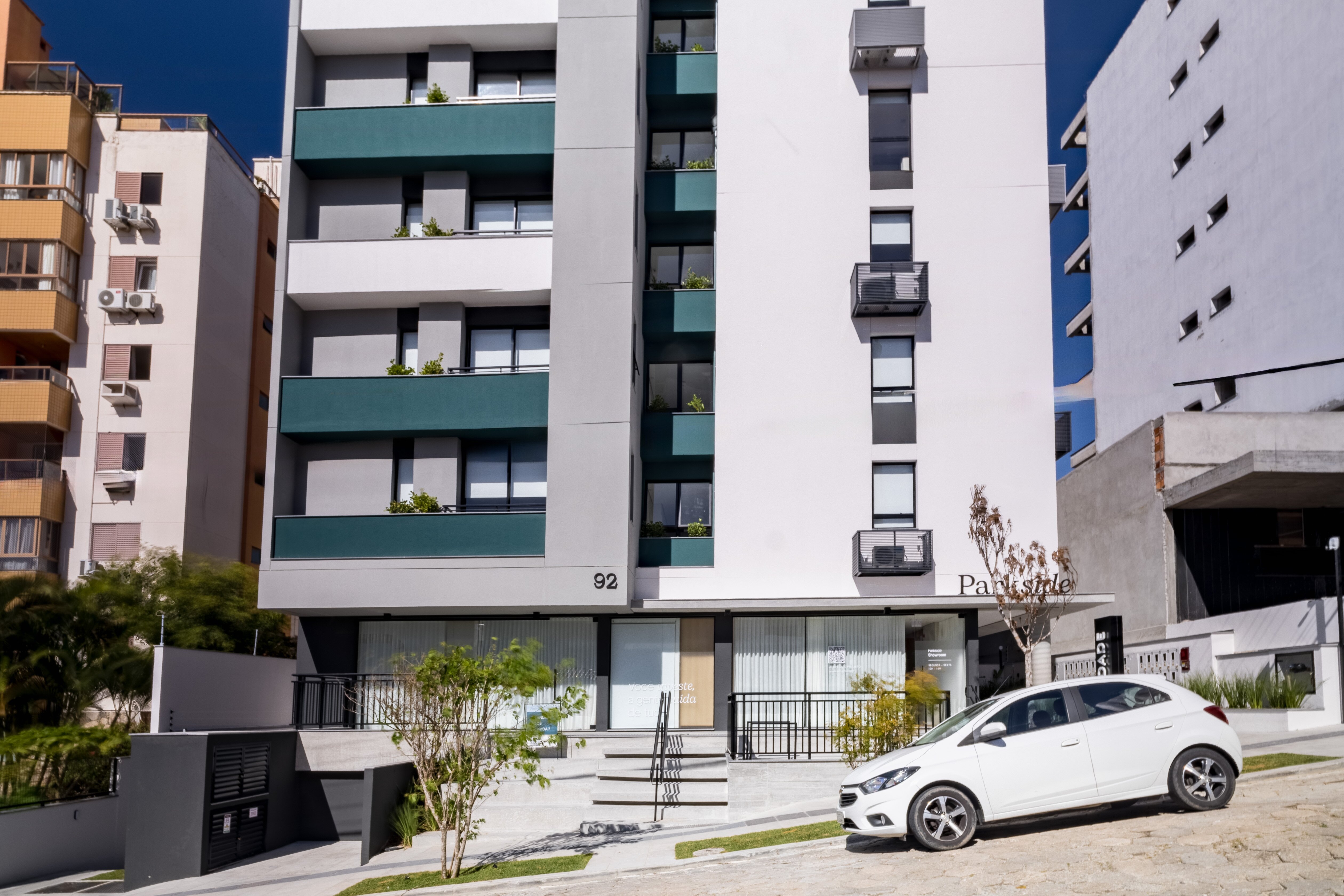Prédio da Parkside em Florianópolis.