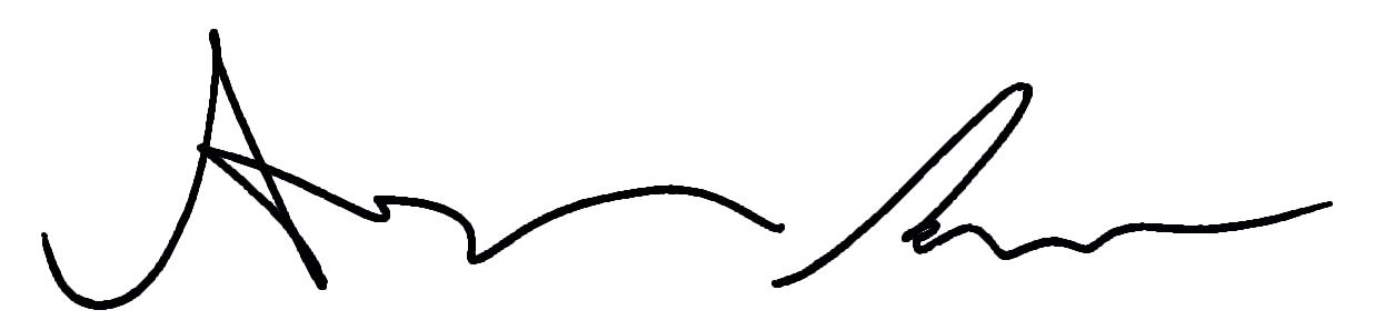 Aaron Boswell's Signature