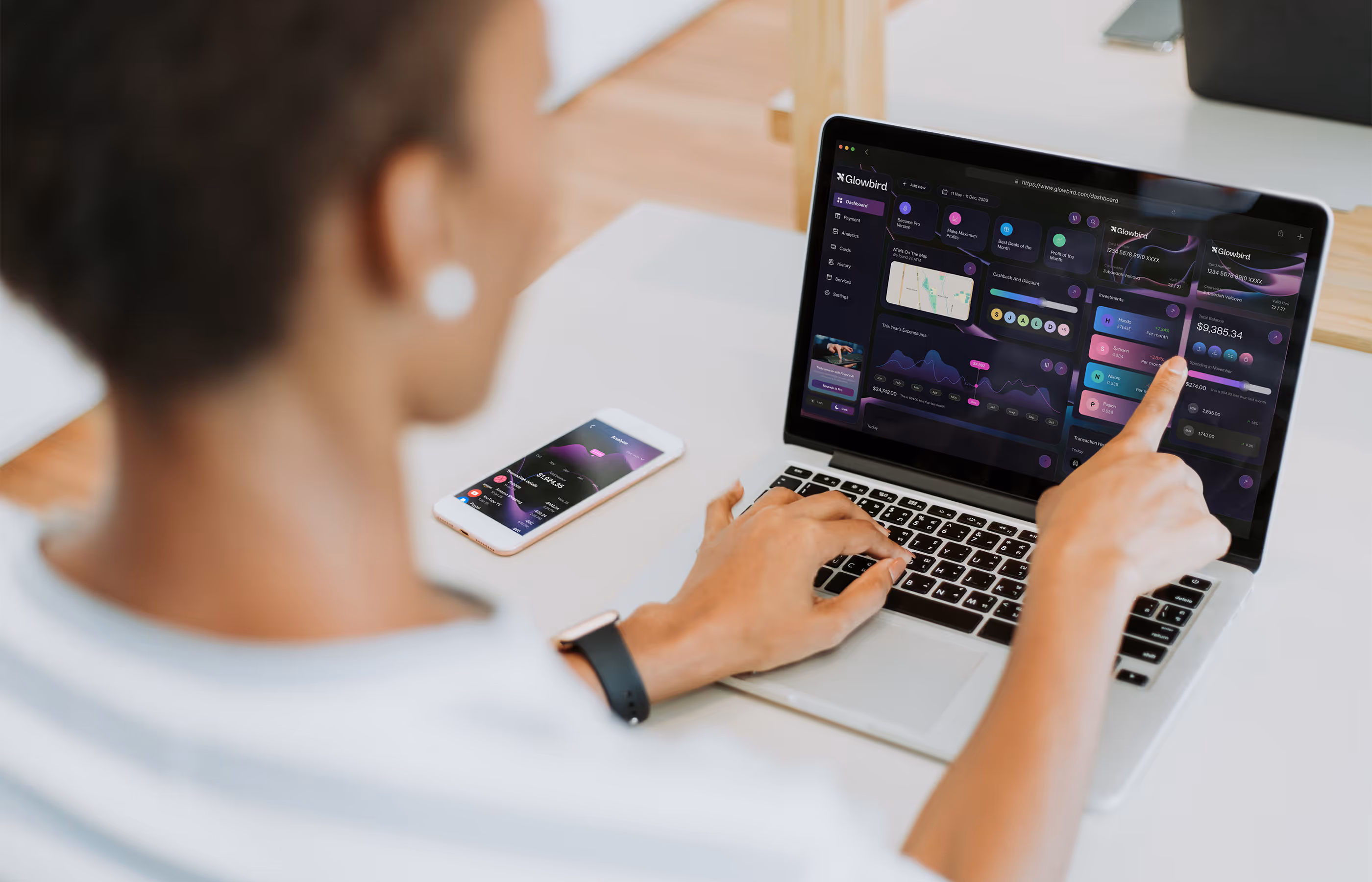 Fintech Dashboard Design