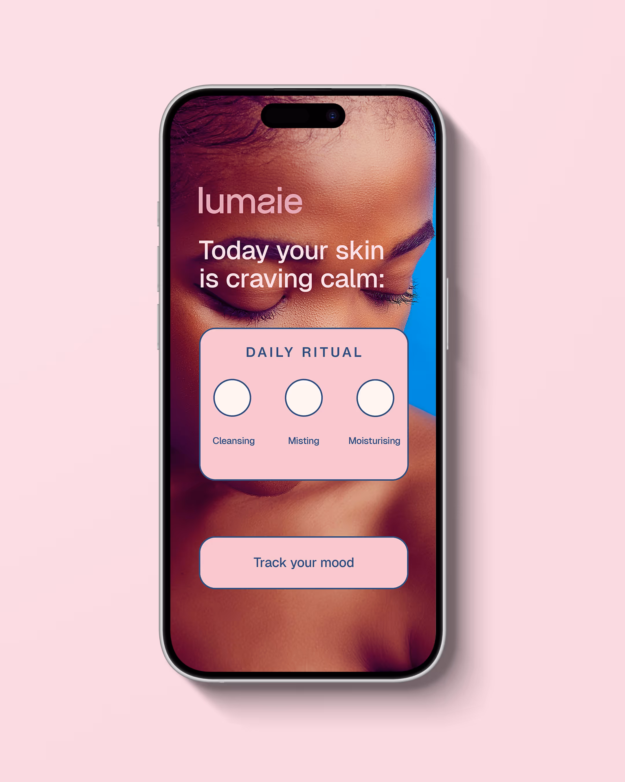 Skincare ai app design