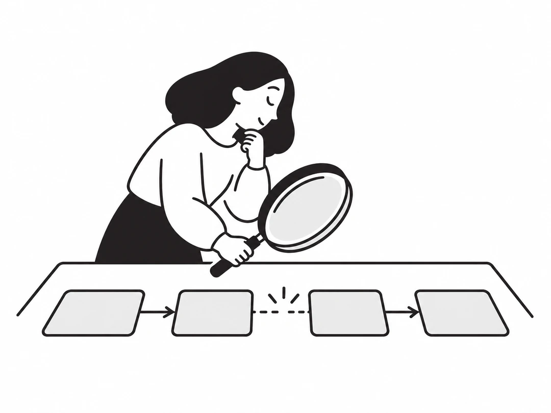 A colleague assessing connected systems and identifying gaps